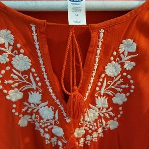 Old Navy maternity boho shirt